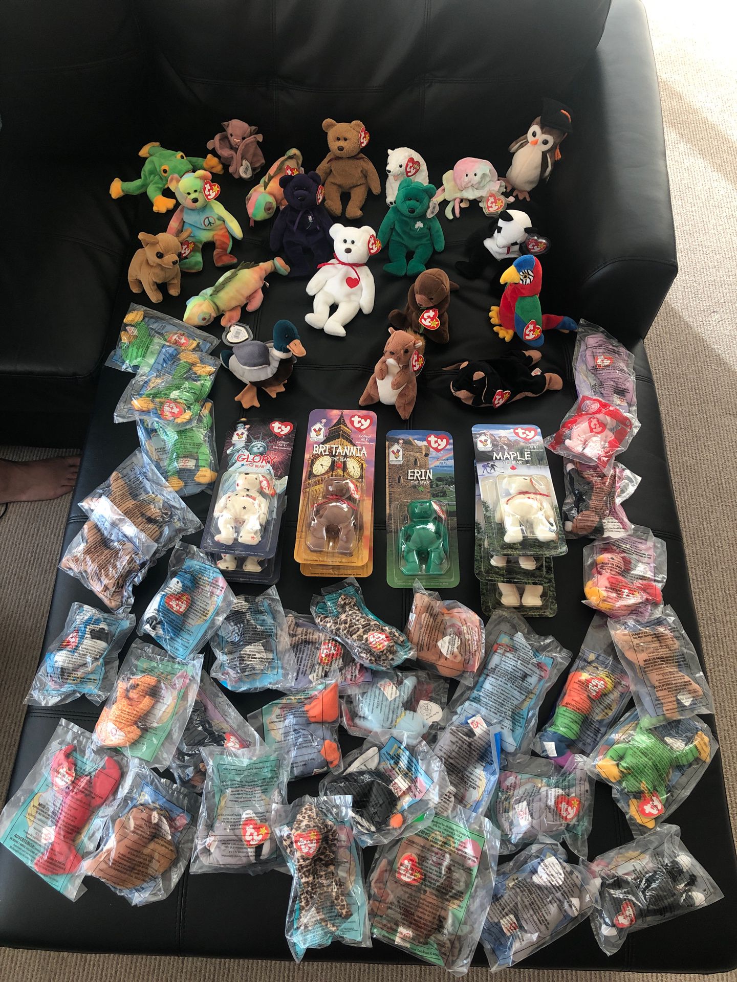 60 Piece Beanie Baby Collection