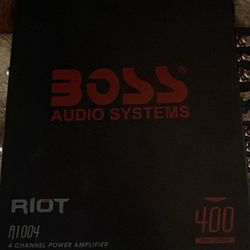 Boss 4 Channel Amp