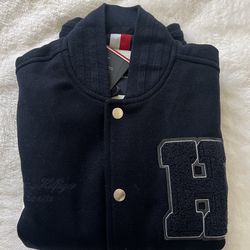 Tommy Hilfiger  Wool-Blend Varsity Jacket Size-S