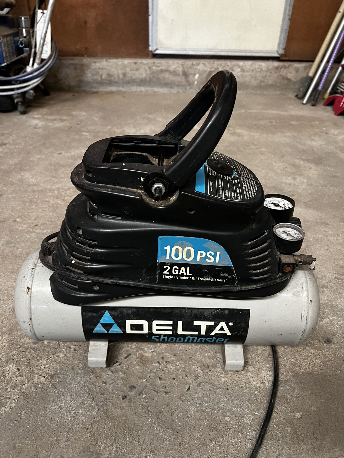 Delta Shop master 100psi Air Compressor