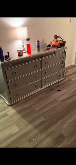 Silver dresser