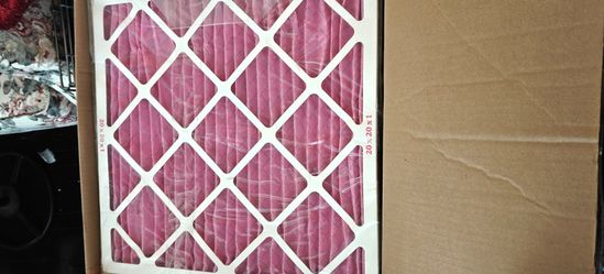 20x20x1 Air Filter (6-Pack) | Made in the USA | Color Changing | Remove Cat and Dog Odor | MERV 8 for Pet Hair Dander and Dust | 19.5"x19.5"x0.75" Exa