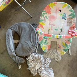 Bundle - My Brest Friend Pillow, Bouncer, Solly Wrap