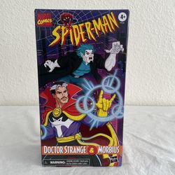 Hasbro Spider-Man: The Animated Series Marvel Legends Doctor Strange & Morbius