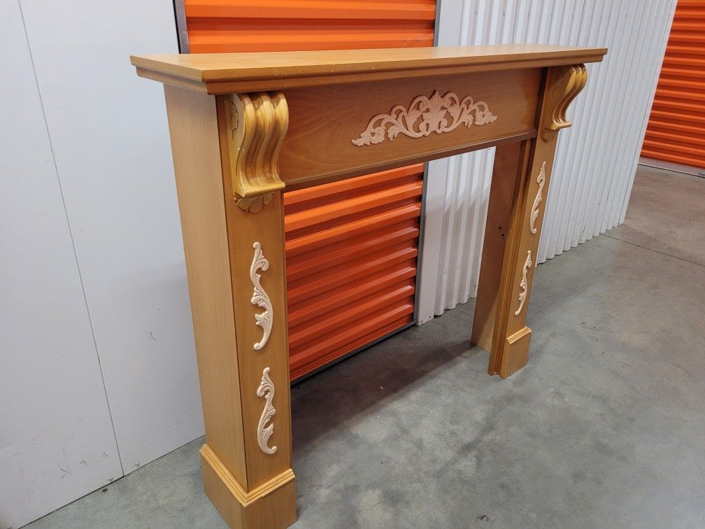 Wooden Mantle