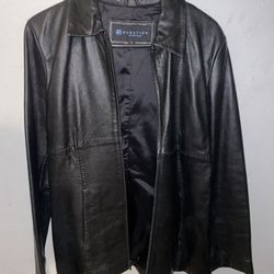 Kenneth Cole Reaction leather jacket size medium