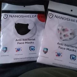 Adult Anti Bacterial Face Mask (Nanoshield) -  COVID-19 Face Mask UV Protection