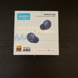 Soundcore by Anker Space A40 Active Noise Cancelling Wireless Earbuds