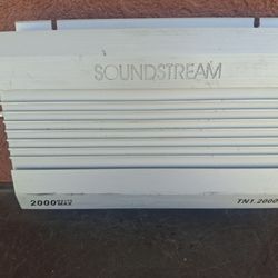 AMPLIFICADOR AMPLIFIER SOUNDSTREAM 2000.1 MONO BLOCK GOOD CONDICIÓN ABLO ESPAÑOL 
