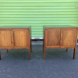 Vintage Mid Century Nightstands by Jack Cartwright for Founders