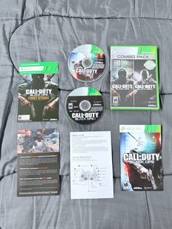 Call of Duty: Black Ops Combo Pack Microsoft Xbox 360 (2015) NTSC M Manual