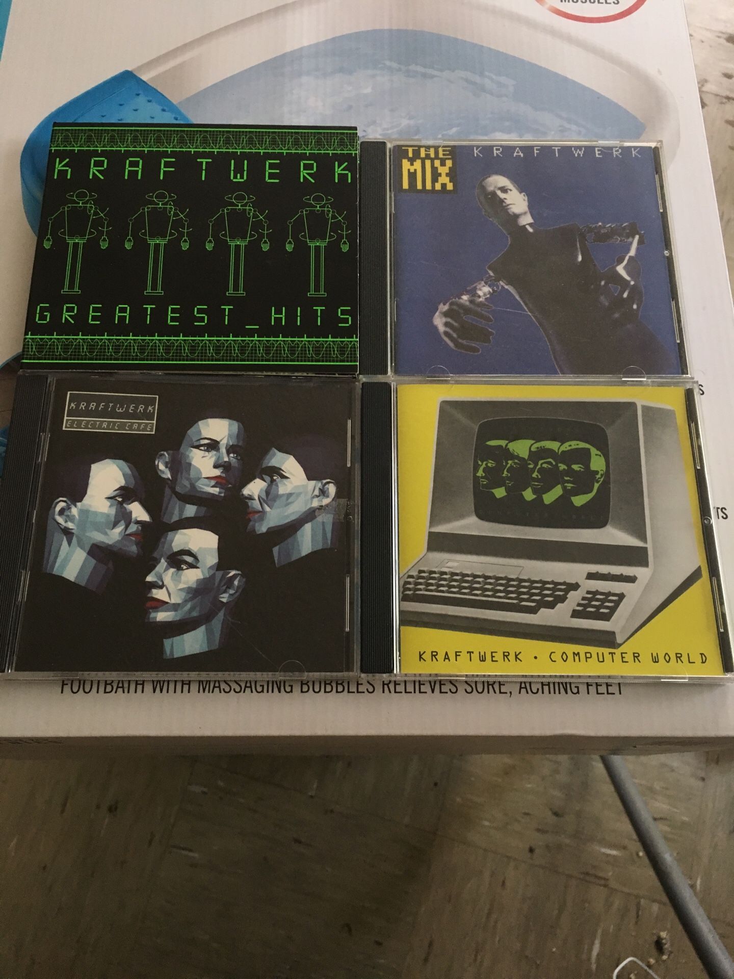 KRAFTWERK cds collection is for sale.