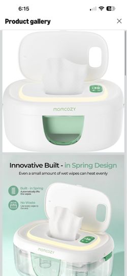 2 Momcozy wipe warmers