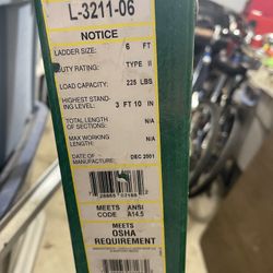 6 Foot Ladder
