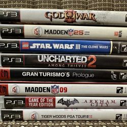 Various PS3 Games/ Xbox / Wii & PC Games