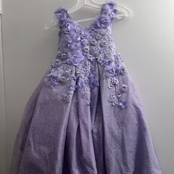 Mini Quinceanera Dress Purple Size 4/5