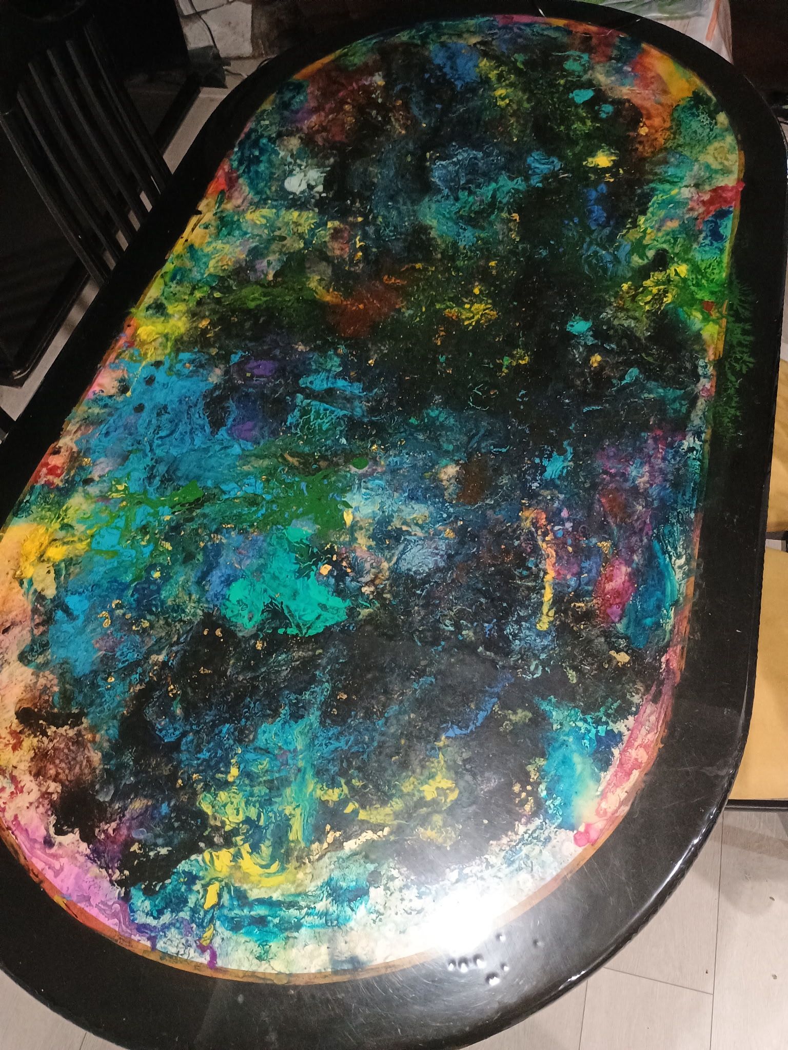 Resin Kitchen Table