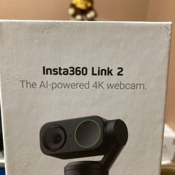 AI Robotic 4K Webcam (Insta360 Link 2)