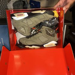 Travis Scott jordan 6 size 12