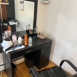 Mirror And Furniture