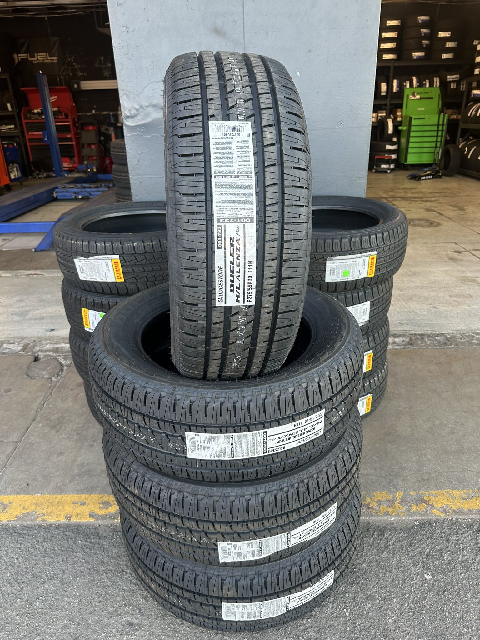 275/55/20 New Set Of Bridgestone Tires Installed