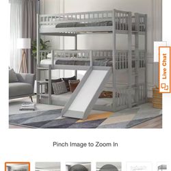 Triple Bunk Bed For Half The Price Of Retail 