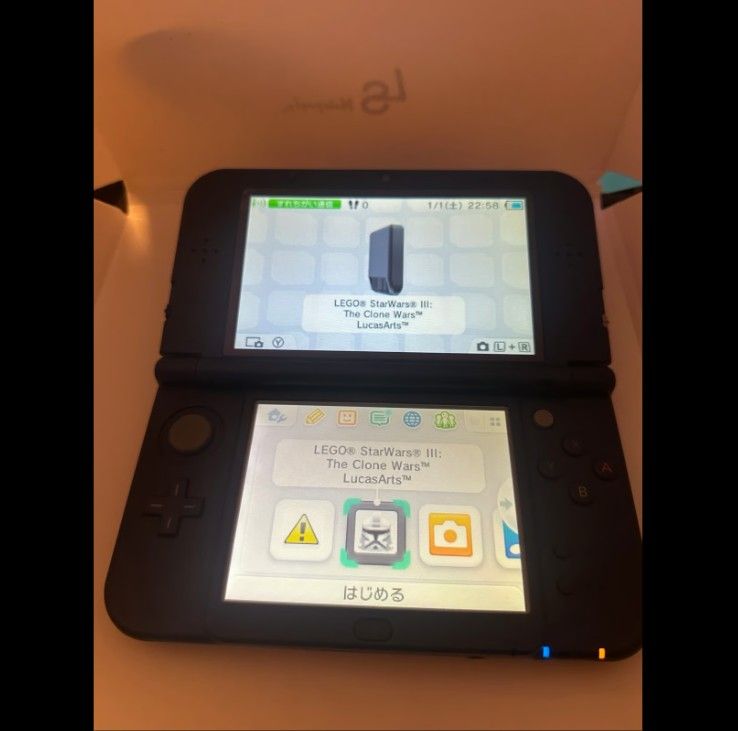 “New” Nintendo 3ds LL w/charger