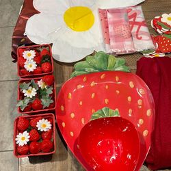 Berry First Birthday Party Supplies