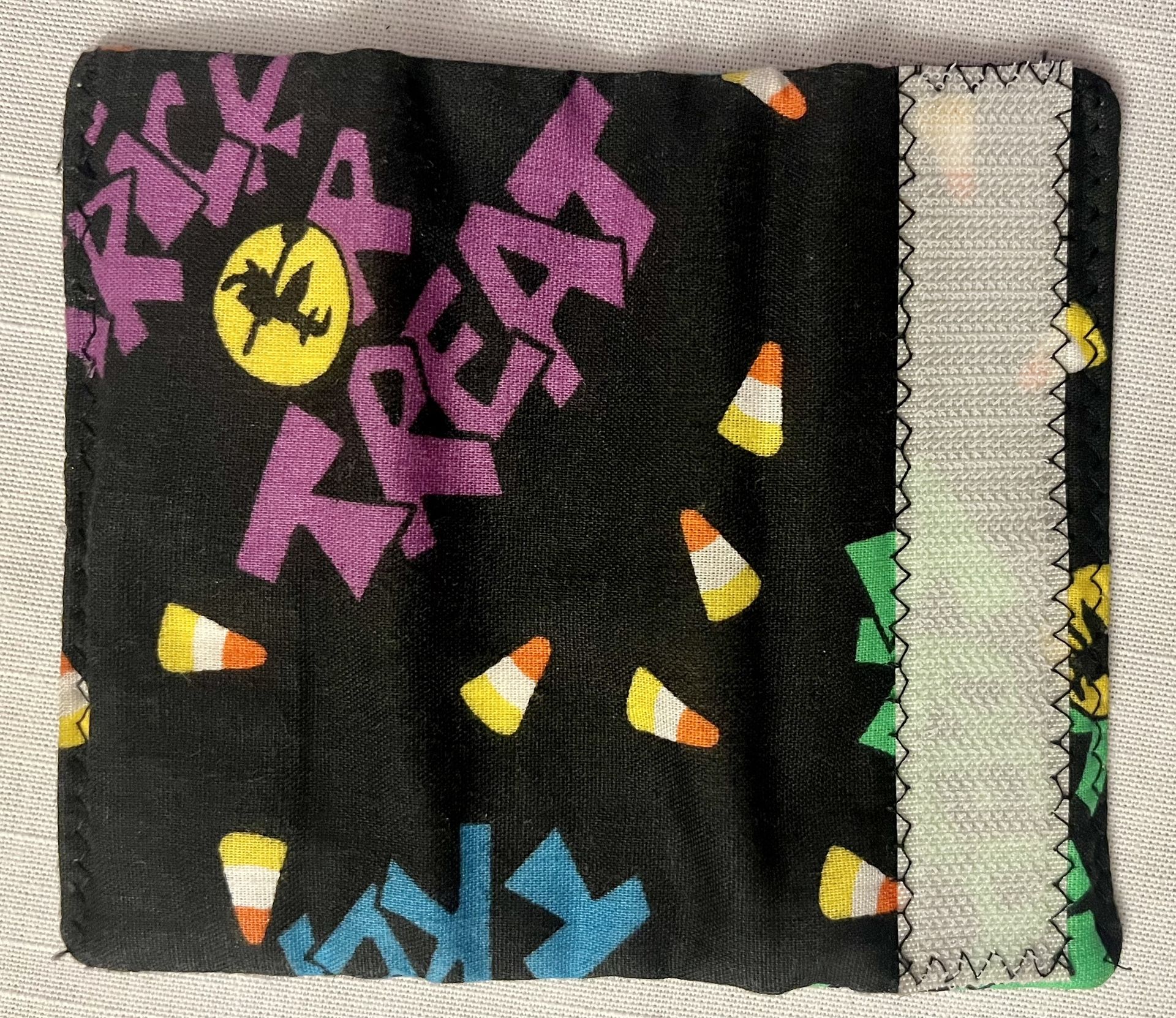 Trick or Treat Fabric Handle Gripper For Baskets