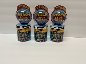 Custom Pringle shakers Toy Story