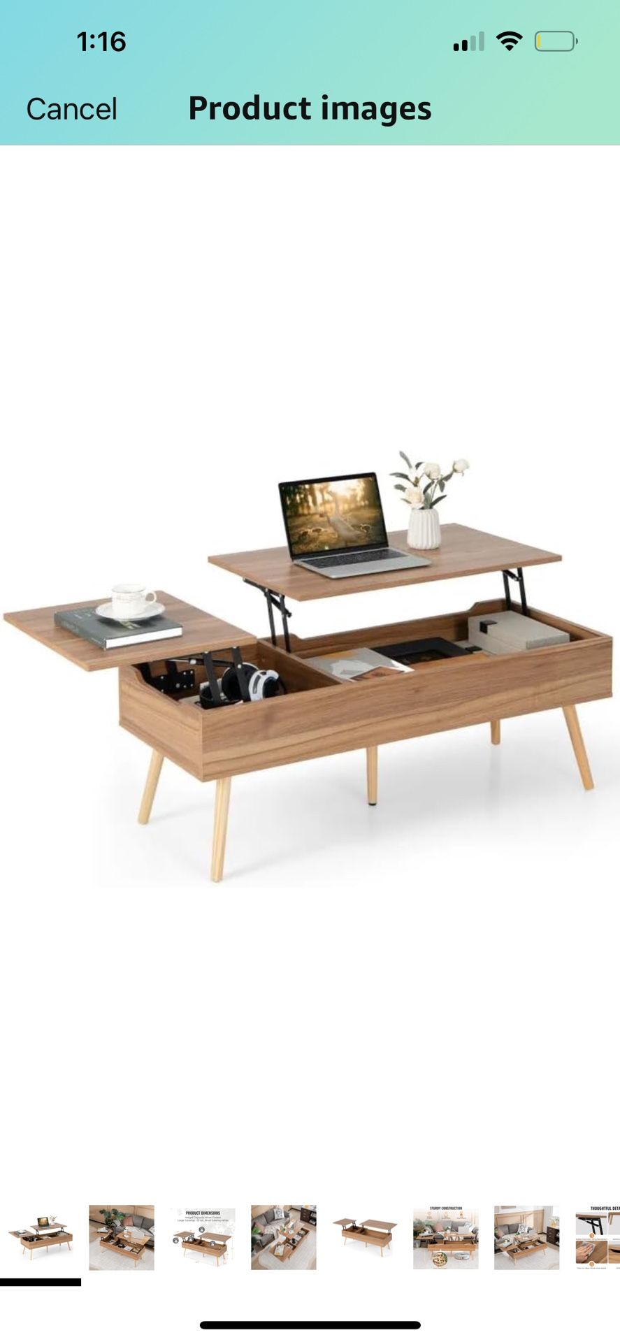 Lift Top Coffee Table