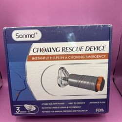 Sonmol Automatic Choking Rescue Device for Kids and Adults with 3 Masks