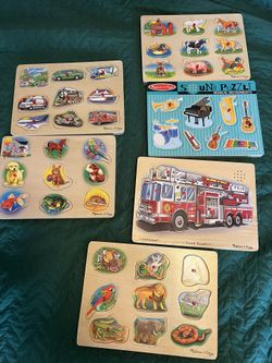 Melissa and Doug puzzles