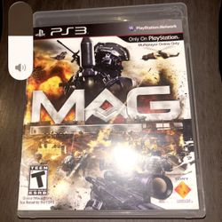 MAG (Sony PlayStation 3, 2010) PS3