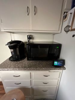 Microwave medium size black