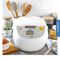 Tiger 5.5-Cup Micom Rice Cooker and Warmer