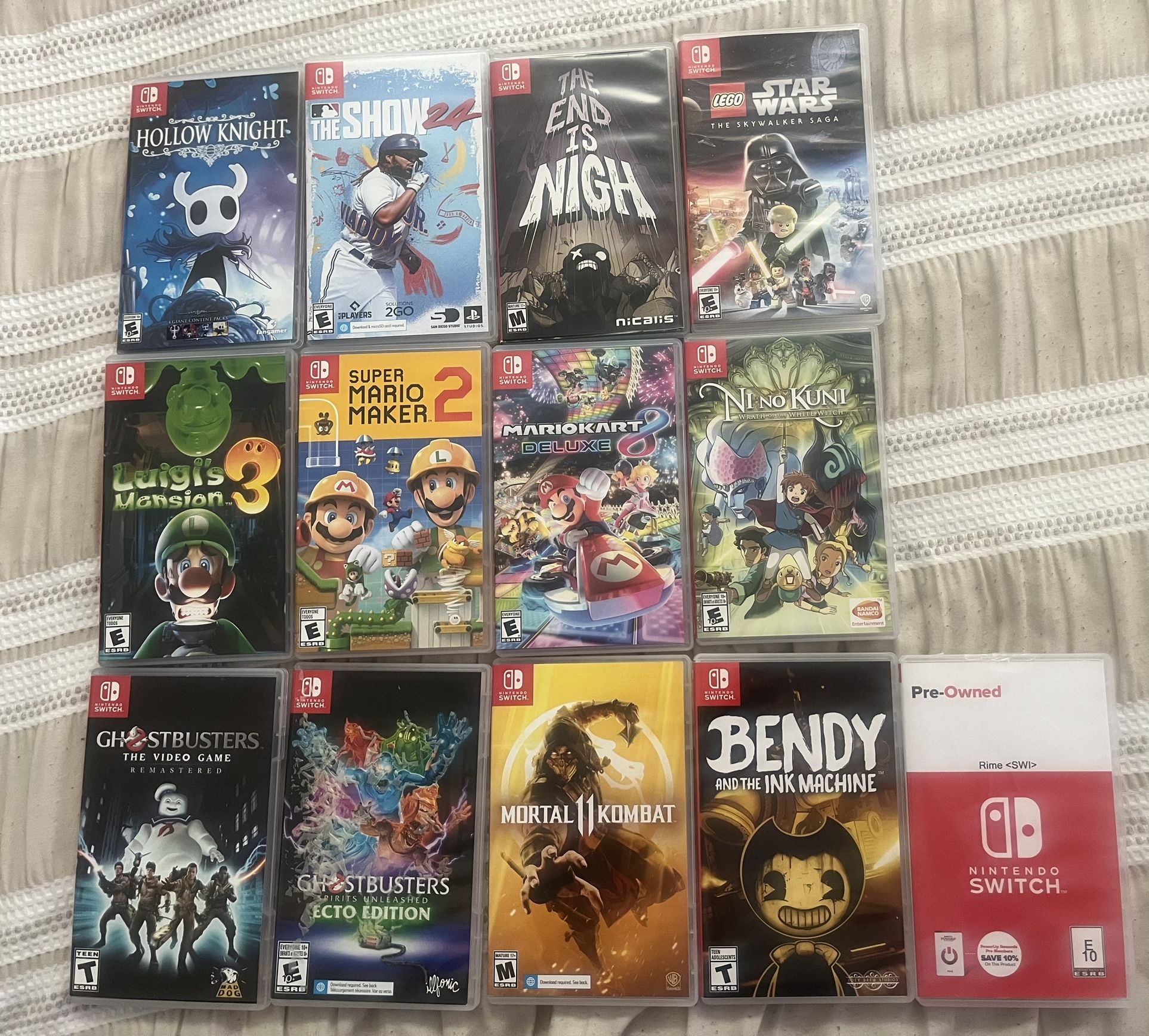 Nintendo Switch Games Lot