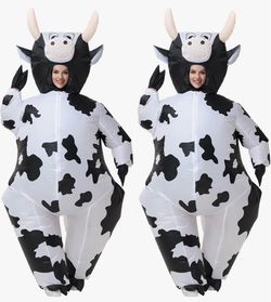 Inflatable Cow Costume