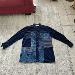 Jewelry.Vintage Saint Germain Paris Women’s 2 Items Set   Velour Jacket  .Nice