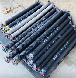Garage door and. Springs