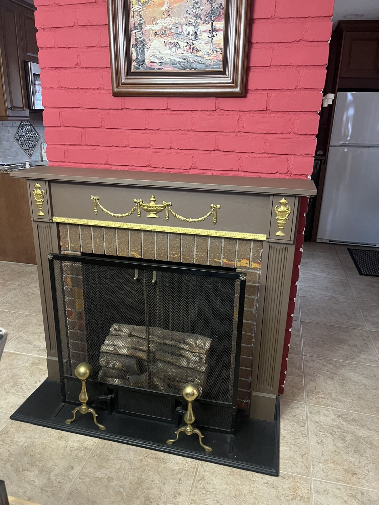 Antique Fireplace