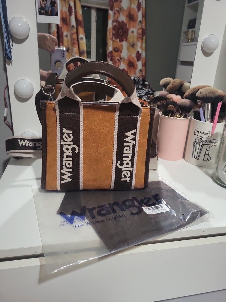 Wrangler Tan Brown Satchel