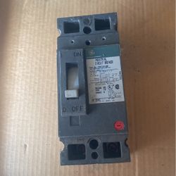 GE TEB122100 100A 240 VAC 2 Pole circuit breaker