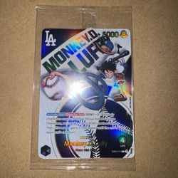 Luffy Dodgers Card