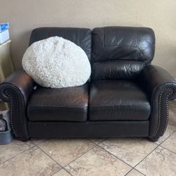 Leather Couch 