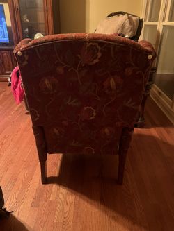 Vintage Wingback Recliner Chairs