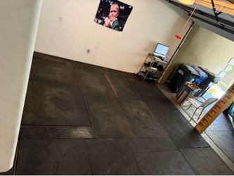 14” x 14” Rubber Weight Lifting Mat