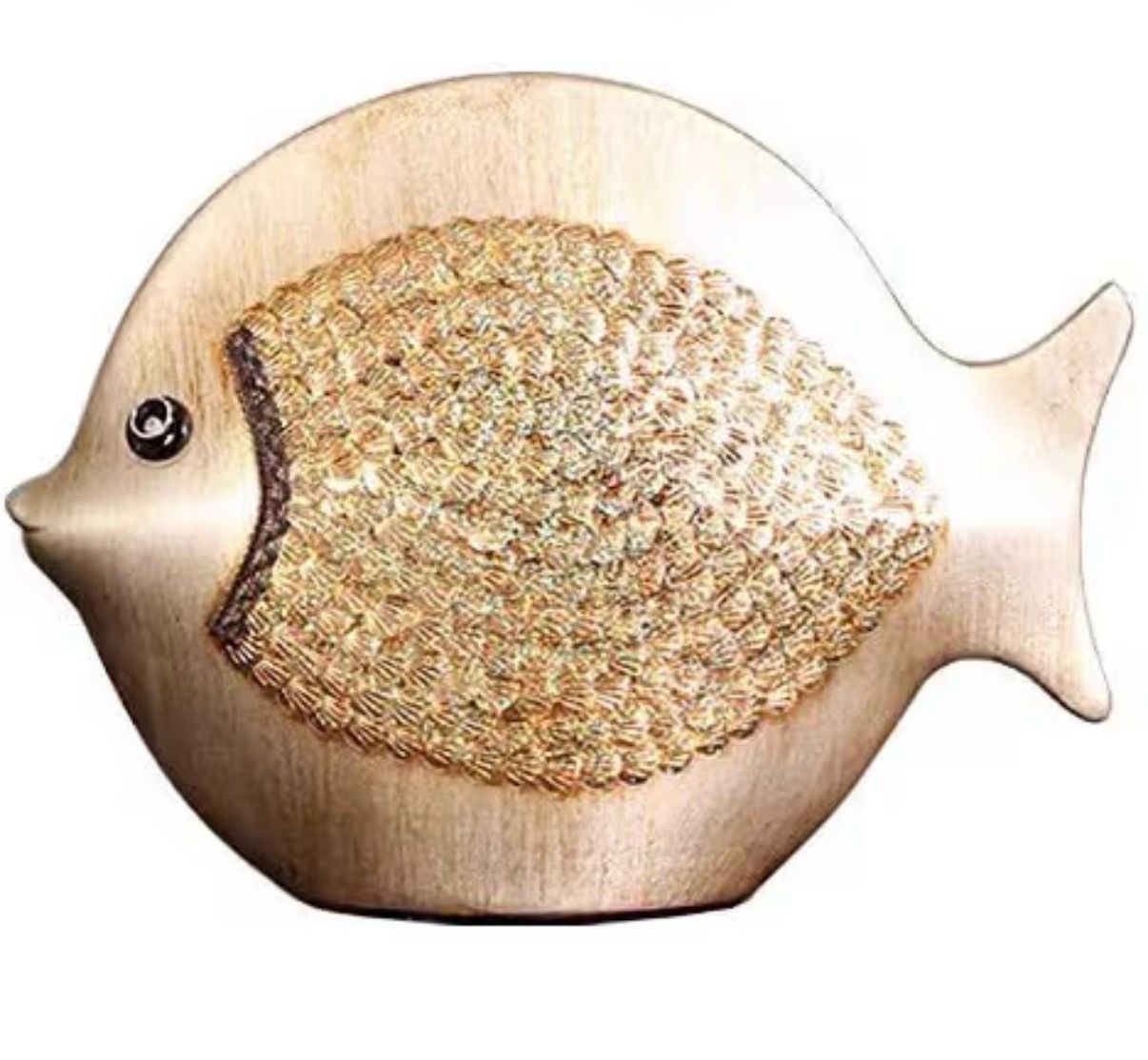 Ceramic Fish Figurines - Coastal Home Decor,