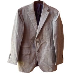 SID MASHBURN  100% Wool Mens Blazer Sport Coat Jacket Size 48R/US:38