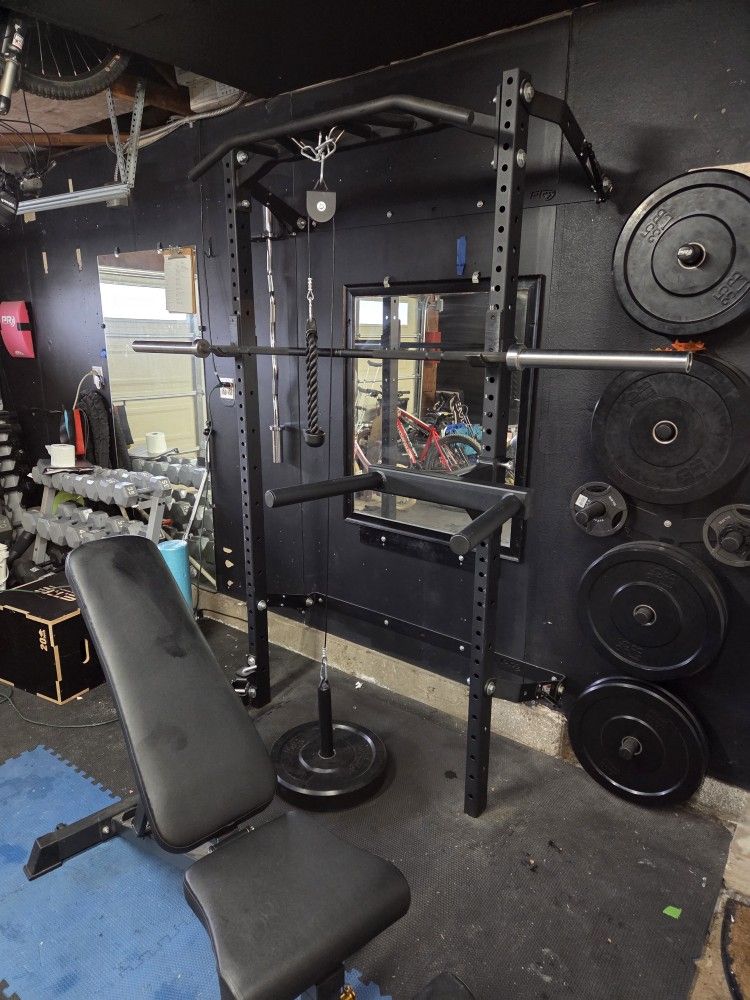 PRX Wall Mounted Workout Weight Rack